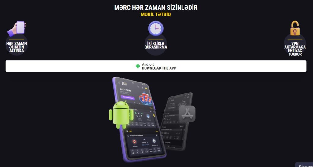 Betandreas mobil qeydiyyat – telefon və planşetdən hesab yaratma
